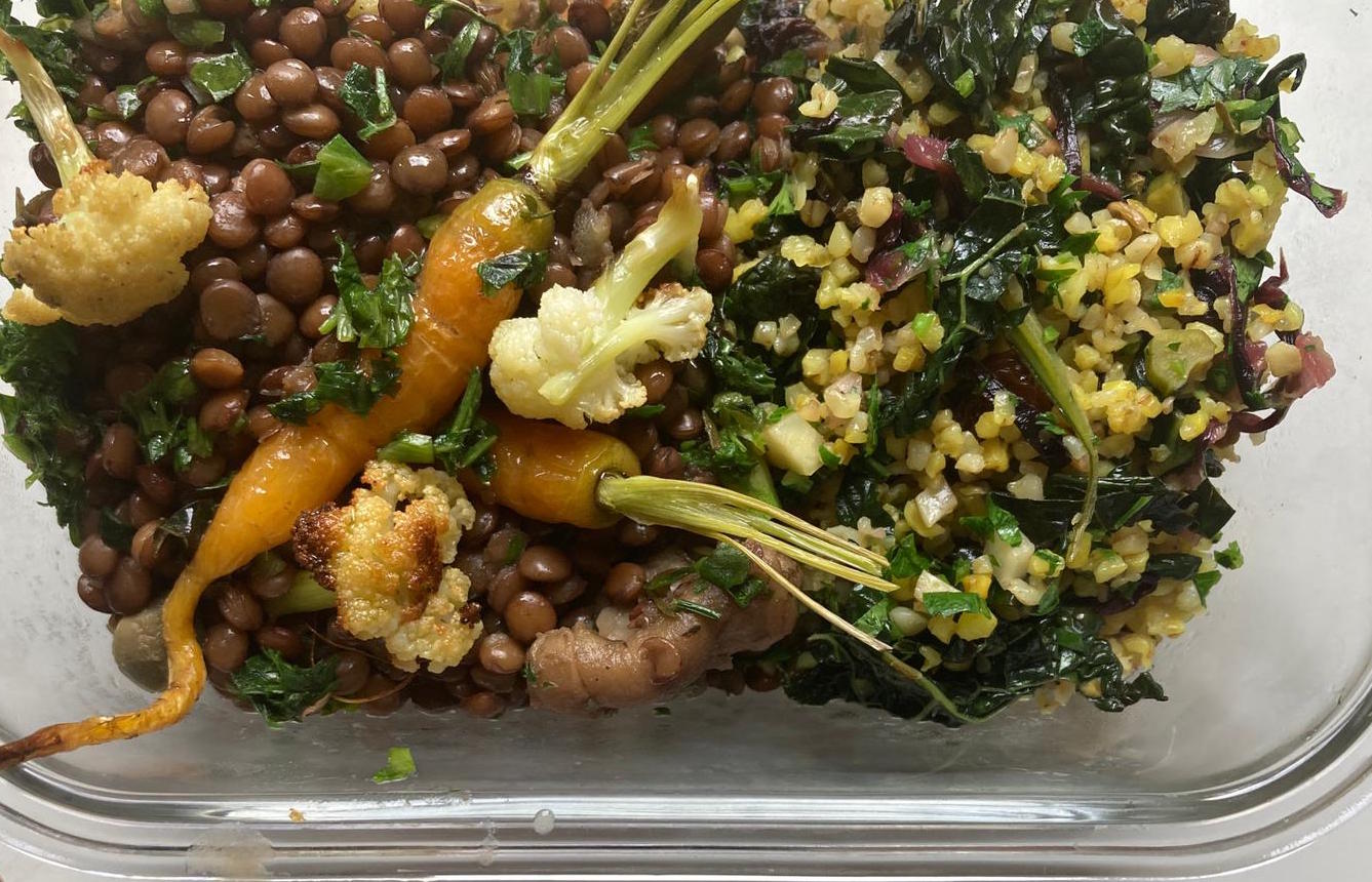 Vegan lunch box