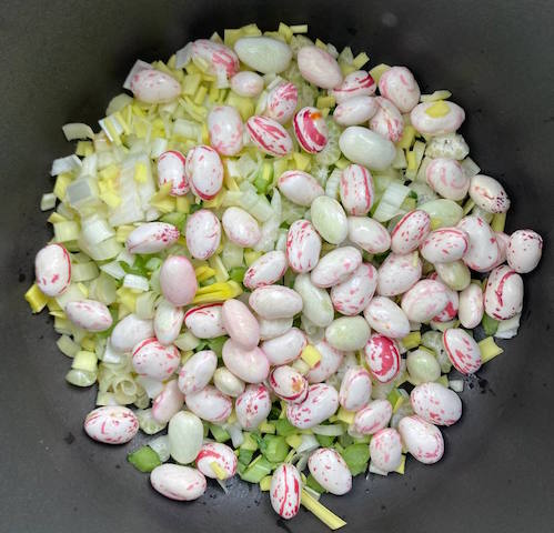 La mia zuppa da servire come un Buddha's delight! 